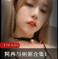 TS阿冉粥粥大胆SM互动合集11部【4.8G】